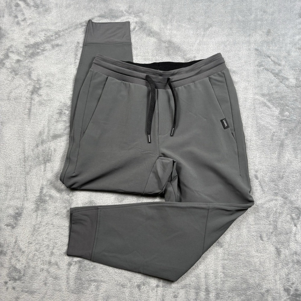 UNRL Boy Graphite Gray Track Performance Drawstring Pant Joggers Youth M YM